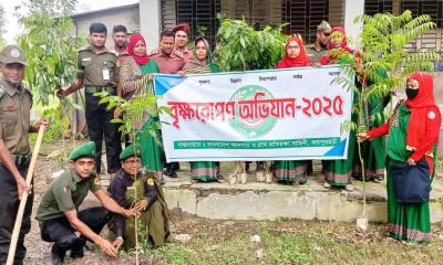 পাঁচবিবিতে বৃক্ষরোপণ কর্মসূচির উদ্বোধন