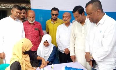 পাঁচবিবিতে রক্তের গ্রুপ নির্ণয়ে ফ্রি-ক্যাম্পেইন