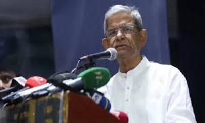  দ্রুত নির্বাচনের ব্যবস্থা করুন : মির্জা ফখরুল