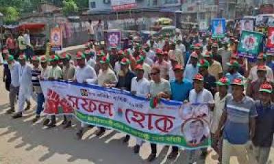 জয়পুরহাটে শ্রমিকদলের প্রতিষ্ঠাবার্ষিকী 